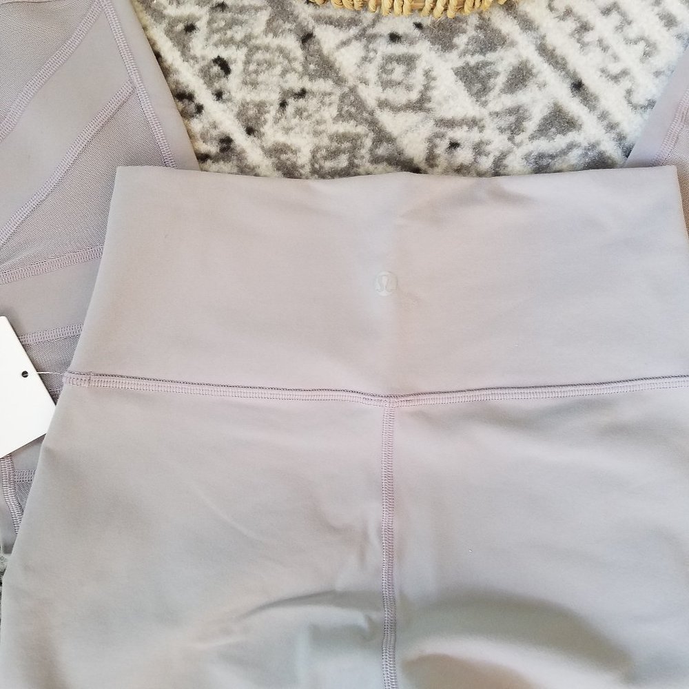 NWT Lululemon Wunder Under Tech Mesh Dark Chrome 6 - Picture 5 of 10